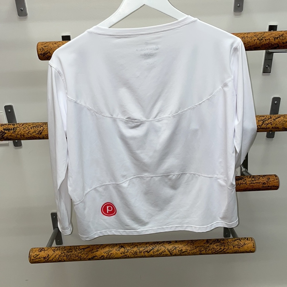 Pure Barre logo long-sleeve workout top - Picture 3 of 4